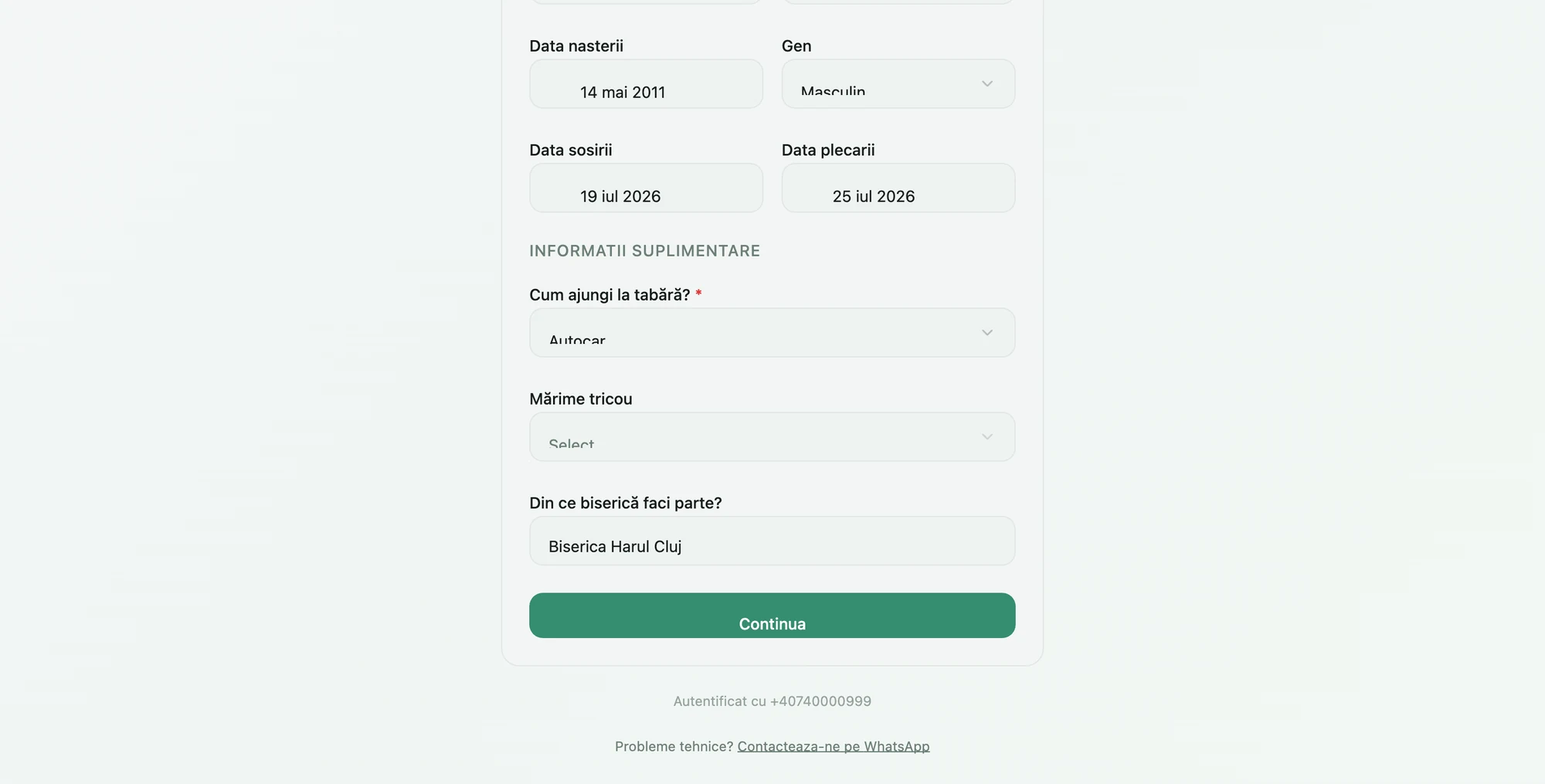 Înscrieri online, fără bătăi de cap